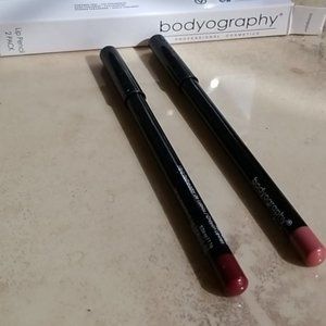 Bodyography 2 lip pencil pack NIB